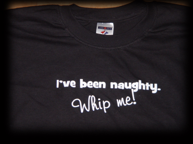 I've been naughty 